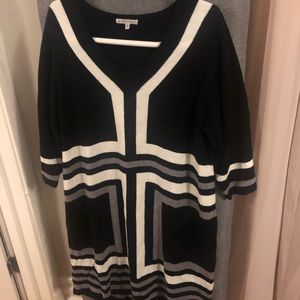 Striped Sweater Dress